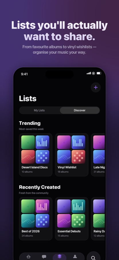 Build ranked lists